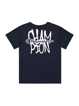 CHAMPION | T-shirt da ragazzo | dunkelblau